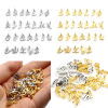 Image de Breloques en Alliage de Zinc Lettre Multicolore 13mm x 9mm, 1 Kit ( 26 Pcs/Kit)