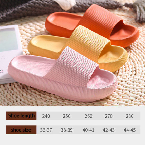 Imagen de EVA Couple Indoor Bathroom Non-slip Thickened Soft-soled Shower Slippers