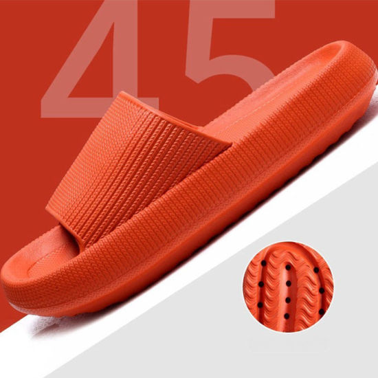 Imagen de EVA Couple Indoor Bathroom Non-slip Thickened Soft-soled Shower Slippers