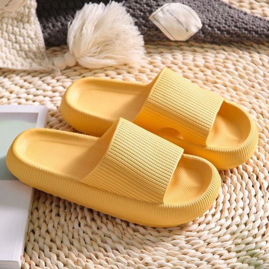 Imagen de EVA Couple Indoor Bathroom Non-slip Thickened Soft-soled Shower Slippers