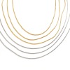 Imagen de Hierro Cadena Serpiente Collares Multicolor 2 Paquetes ( 10 Unidades/Paquete)