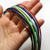 Imagen de Collar de Cuerda Trenzada Cera Corea + Poliéster ,Multicolor y45cm de longitud, 20 Unidades