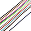 Imagen de Collar de Cuerda Trenzada Cera Corea + Poliéster ,Multicolor y45cm de longitud, 20 Unidades