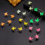 Picture of Copper Ear Cuff Clip On Stud Wrap Earrings For Left Ear Multicolor Butterfly Animal Glow In The Dark Luminous 5.5cm x 4cm, 1 Piece