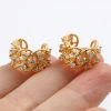 Picture of Copper Ear Cuffs Clip Wrap Earrings 18K Real Gold Plated C Shape 1 Piece