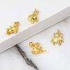 Picture of Zinc Based Alloy Charms Animal Gold Plated 10 PCs