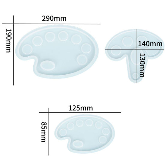 Picture of Silicone Resin Mold For Jewelry Making 1 Piece