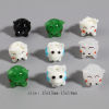 Picture of Lampwork Glass Beads Pig Animal Multicolor About 15mm x 15mm, Hole: Approx 2.4mm, 1 Piece