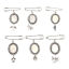 Immagine di Lega di Zinco Basi per Cabochon Spilla Accessori Spilla Argento Antico Basi per Cabochon 2 Pz