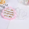 Picture of Plastic Jewelry Box Pink 10cm x 9cm, 1 Piece