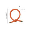 Picture of Fabric Simple Ponytail Holder Hair Ties Band Scrunchies Multicolor Knot Spiral Elastic