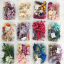 Immagine di Fiore Reale Secchi Artigianato in Resina Materiale di Riempimento Multicolore 12cm x 8cm, 1 Scatola