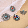 Picture of Boho Chic Bohemia Pendants Antique Silver Color 1 Piece