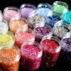 Imagen de Cristal Artesanía de Resina Relleno Material Multicolor Rhinestone 5.2cm x 3cm, 1 Botella