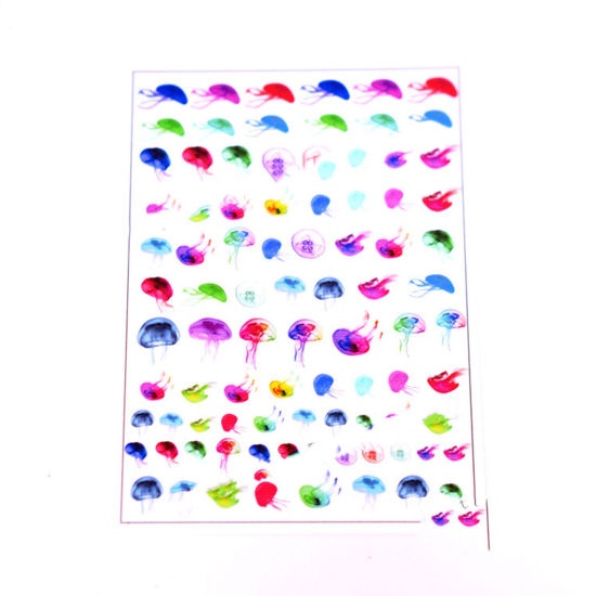 Image de Matériaux de Remplissage pour Bijoux de Résine en Plastique Multicolore 10cm x 7cm, 1 Pièce