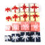 Image de Ecrins à Bijoux en Papier Carré Multicolore , 2 Pcs