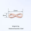 Picture of Stainless Steel Charms Infinity Symbol Multicolor 1 Piece