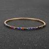 Picture of Rhinestone Simple Bracelets Multicolor Elastic
