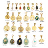 Picture of 304 Stainless Steel Religious Charms Geometric Real Gold Plated