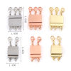Picture of Zinc Based Alloy Magnetic Layered Clasps For Stackable Multi-layer Necklace Bracelet Rectangle Multicolor