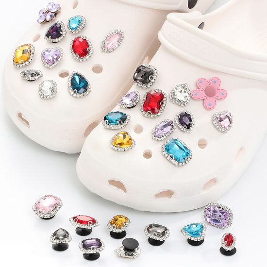 Picture of PVC Travel Shoe Charm Pins Decoration Accessories For Clog Sandals Vehicle Multicolor