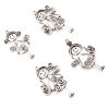 Picture of Zinc Based Alloy Pendants Girl Antique Silver Color