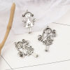 Picture of Zinc Based Alloy Pendants Girl Antique Silver Color