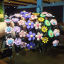 Imagen de Acrílico + Resina Niños Cinta de pelo Multicolor Flor 1 Unidad
