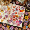 Picture of PET Flora Collection DIY Scrapbook Deco Stickers Multicolor Flower