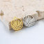 Imagen de 304 Acero Inoxidable Colgantes Charms Ronda Multicolor Hoja 2 Unidades