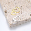 Picture of 304 Stainless Steel Valentine's Day Charms Multicolor Heart