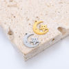 Picture of 304 Stainless Steel Galaxy Charms Multicolor Half Moon Star