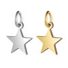 Image de Breloques en 304 Acier Inoxydable Galaxie Etoile Multicolore 2 Pcs