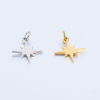 Imagen de 304 Acero Inoxidable Galaxia Colgantes Charms Multicolor Estrella 1 Unidad