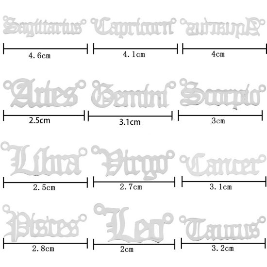 Picture of Stainless Steel Connectors Message Multicolor Constellation