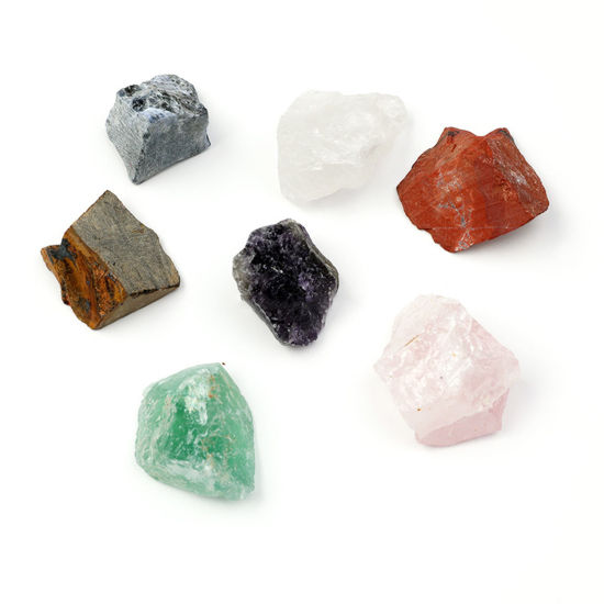 Изображение Камень ( Природный ) Полудрагоценный Камень Бесформенный Разноцветный 1 Пакет