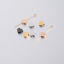 Image de Perles La Saint Valentin en 304 Acier Inoxydable Cœur Multicolore Brunissant 8mm x 7.4mm, Trou: env. 1.5mm, 5 Pcs