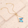 Picture of Brass Insect Adjustable Slider/ Slide Bolo Bracelets Gold Plated Butterfly Animal Multicolour Cubic Zirconia