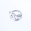 Picture of 304 Stainless Steel Galaxy Charms Multicolor Round Moon Hollow 17mm x 15mm