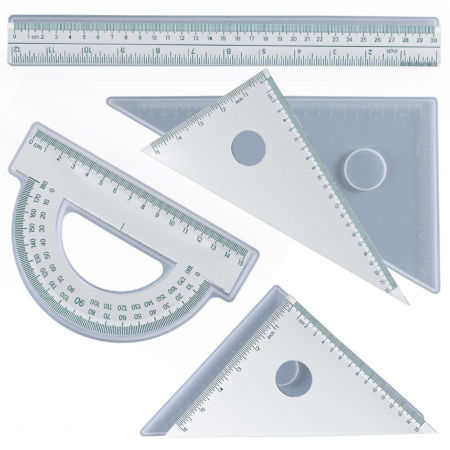 Silicone Resin Mold For Jewelry Making Ruler White