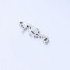 Picture of 304 Stainless Steel Ocean Jewelry Charms Multicolor Seahorse Animal Polished 18mm x 6mm