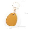 Picture of PU Leather Simple Keychain & Keyring Gold Plated Multicolor Drop