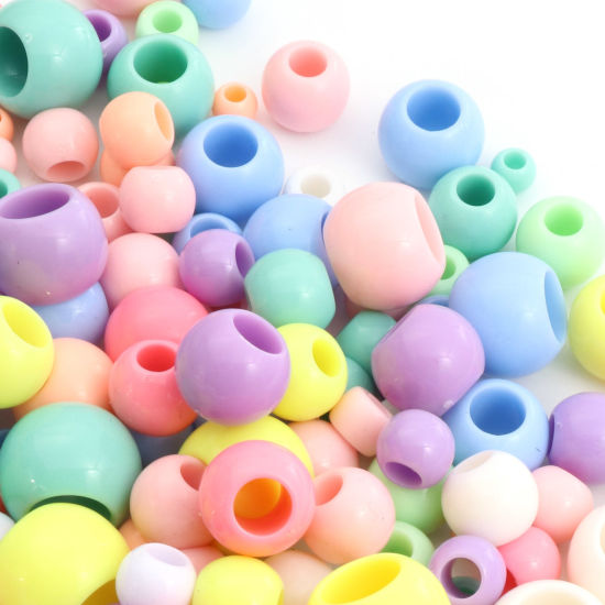 Immagine di Acrilato Perline Tondo A Random Opaco 1000 Pz
