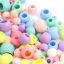 Picture of Acrylic Beads Round At Random Color Opaque