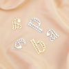 Picture of 304 Stainless Steel Charms Multicolor Lowercase Letter Heart Hollow