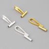 Imagen de Aleación de Metal de Zinc + Cobre Convertidores de Broches para Cambiar Broches y Colgantes Gota Multicolor 10 Unidades