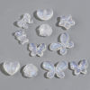 Picture of Acrylic Beads Transparent Clear AB Rainbow Color Butterfly Animal Heart Glitter