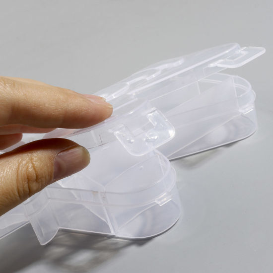 Bild von Aufbewahrungsbox für Schmuck aus Kunststoff, transparent, klar