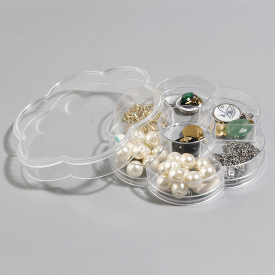 Bild von Aufbewahrungsbox für Schmuck aus Kunststoff, transparent, klar