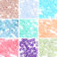 Picture of Glass Seed Beads Round Rocailles Multicolor Pearlized Imitation Jade 2mm x 1.5mm